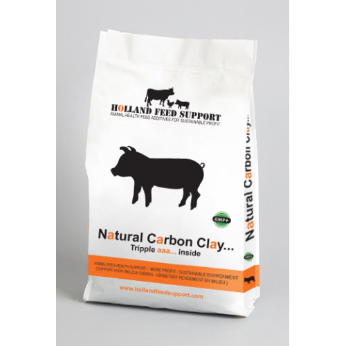 Natural Carbon Clay - in feed toxin binder, organic certified